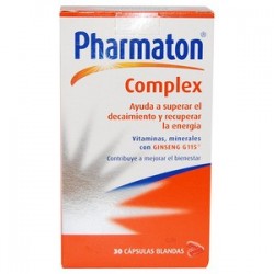 PHARMATON COMPLEX 30 CAPS BLANDAS