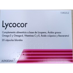 LYCOCOR 20 CAPSULAS