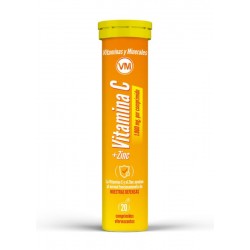 VITAMINA C ZINC 20 COMPRIMIDOS EFERVESCENTES...