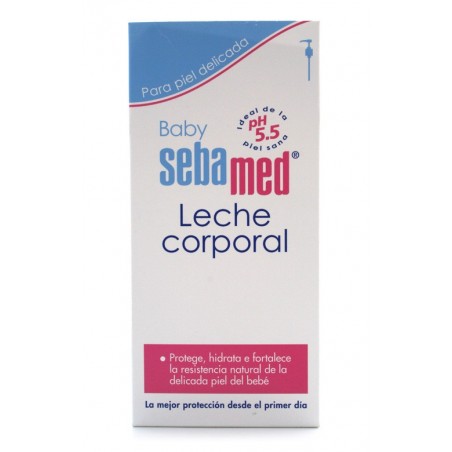 Sebamed Baby Leche Corporal 400ml - Leche corporal hidratante para la piel  sensible y delicada del bebé, indicada para uso diario : : Bebé
